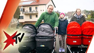 Leben mit Vierlingen: Wie geht es Familie Acker-Kalina ein Jahr nach der Geburt? | Teil 2 | stern TV