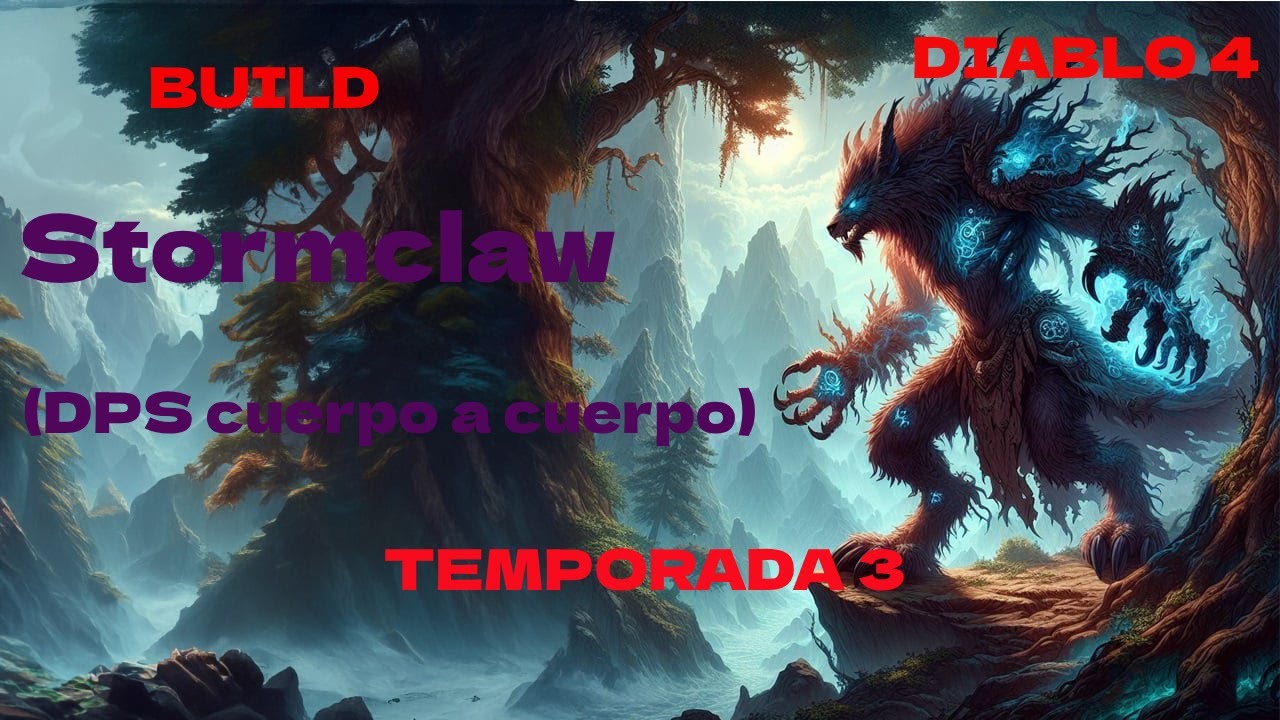 Stormclaw Build (DPS cuerpo a cuerpo) Guía de construcción de druidas ...