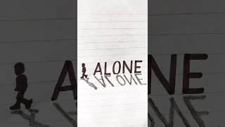 Text with Drop Shadow #art #drawing #shorts #dropshadow #shadow #text