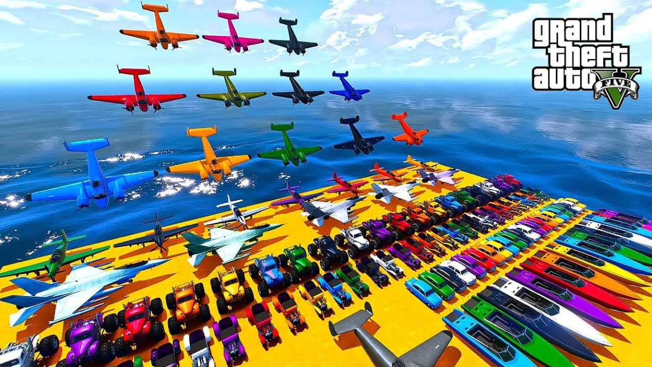 Ultimate Mega Ramp Adventure | GTA 5 Gameplay🔥