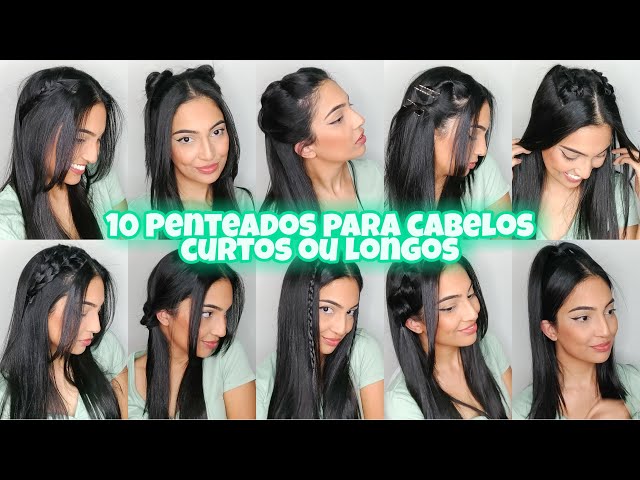 12 penteados fáceis para meninas usarem no dia a dia