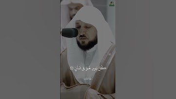 #ماهر_المعيقلي #سورة_الرحمن #قران_كريم #راحة_نفسية #كل من عليها فانٍ#