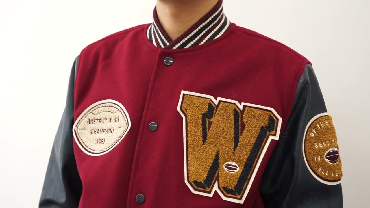 HOUSTON ヒューストン スタジャン メルトン アワード ジャケット