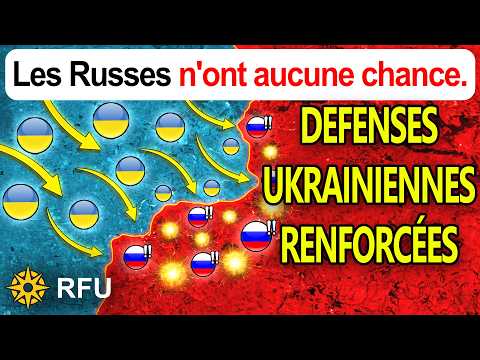 L'Ukraine renforce sa ceinture fortifiée, les Russes perdent l'espoir d'avancer