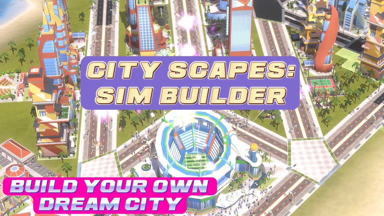 Cityscapes Sim Builder First Gameplay Apple Arcade city building
