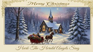 Download Lagu Hark The Herald Angels Sing 🕊️ Epic \u0026 Glorious Christmas Hymn (Beautiful Choir/Vocal Ambient Carol) MP3