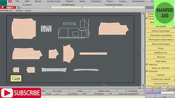 make a lectra modarice short sleeve shirt variant  tutorial bangla pate 4