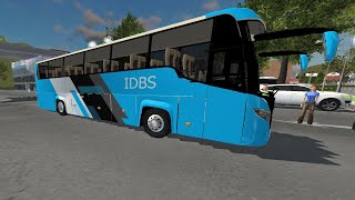 IDBS Simulator Bus Lintas Sumatera | IDBS Bus Simulator | Best Android Gameplay screenshot 4