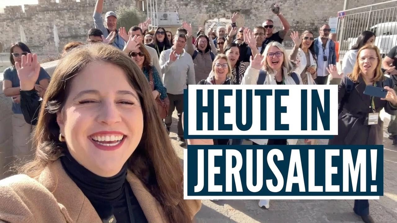 So fühlt sich ein Spaziergang durch Jerusalem wirklich an! Israel mit Aline