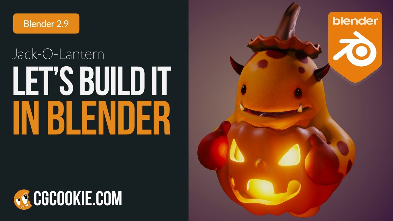 JackOLantern Costume Let's Build It In Blender YouTube