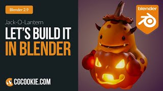 Jack-O-Lantern Costume | Let's Build It In Blender