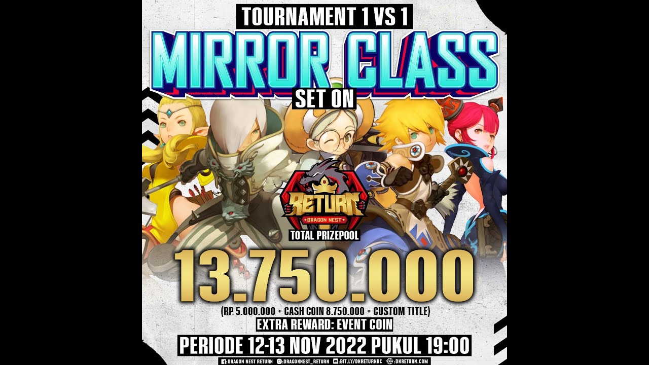 Live Dragon Nest Return Sdn An Pake Mc Event Pvp Mirror 1vs1 Grand