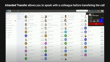 How to transfer a call on the 3CX Web Client   Bipcom