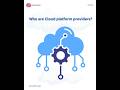Do you know who Cloud Providers are? #cloudproviders #cloudcomputing #ytshorts @TechieTalks-26