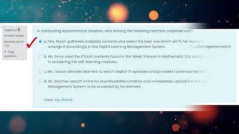 DAY 1 VIRTUAL INSET ANSWER KEY