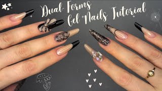 Gel Nails with Dual Forms | Nail Tutorial | How to