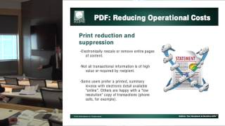 Optimizing transactional output with PDF workflows | Drew Sprague, Solimar Systems