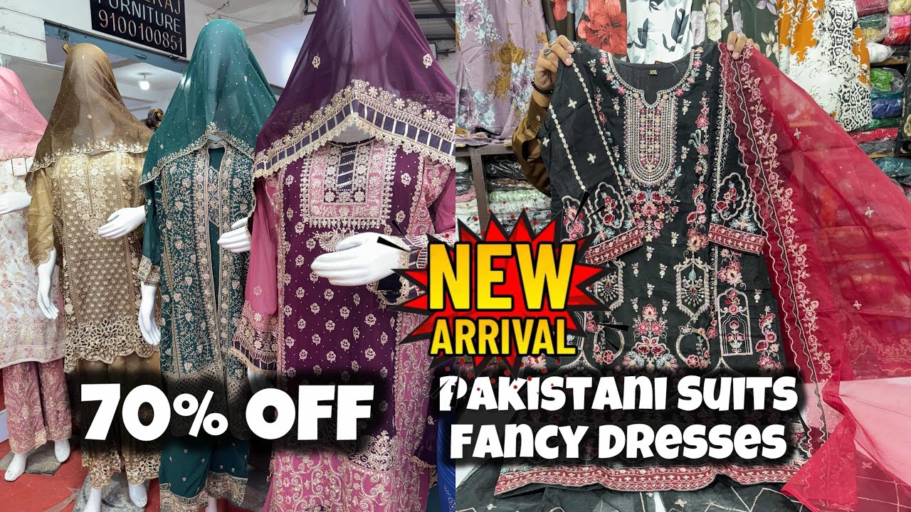 70% Off Chalra😱|| Original Branded Fany Pakistani Suits Collection “ Ramzan Collection Available 