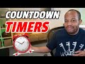 How To Add Live-Stream OBS Countdown Timer - STEP-BY-STEP TUTORIAL