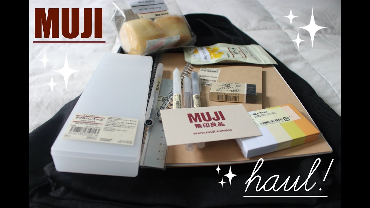 Muji haul