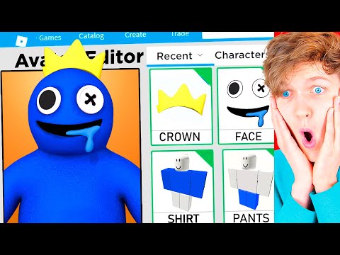 Making *ORANGE* RAINBOW FRIENDS A ROBLOX ACCOUNT!? (OPENING HACKED