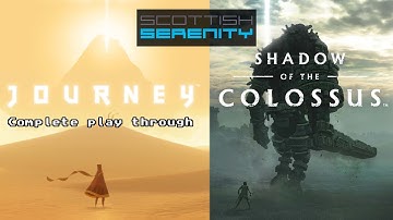 Journey (Completed play through) and Shadow of the Colossus - Twitch stream 28.07.2021