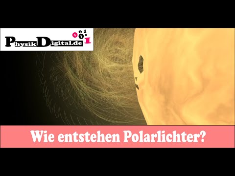 Wie entstehen Polarlichter? - einfach und anschaulich erklärt