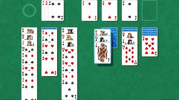 solitaire card game gameplay walkthrough Klondike version