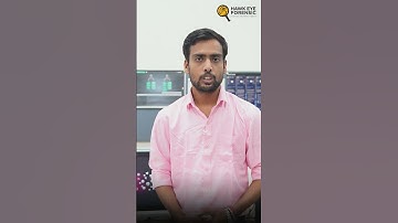 Completing his Cyber Forensics Training with Hawk Eye Forensic  #education  #crimesceneinvestigator