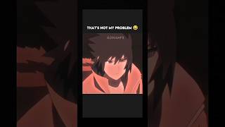 The Way Sasuke Ignore Sakura And Kakashi