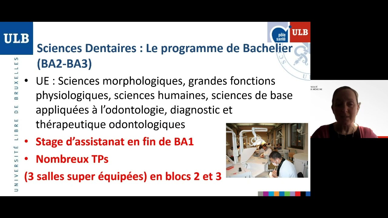 Les Sciences dentaires