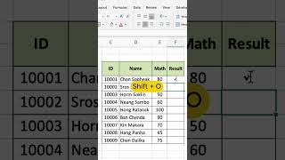 របៀបប្រើ Wingdings 2 Font ក្នុង Excel ដើម្បីបង្ហាញសញ្ញា ✔ ✗|Use Wingdings 2 Font to Display Symbols