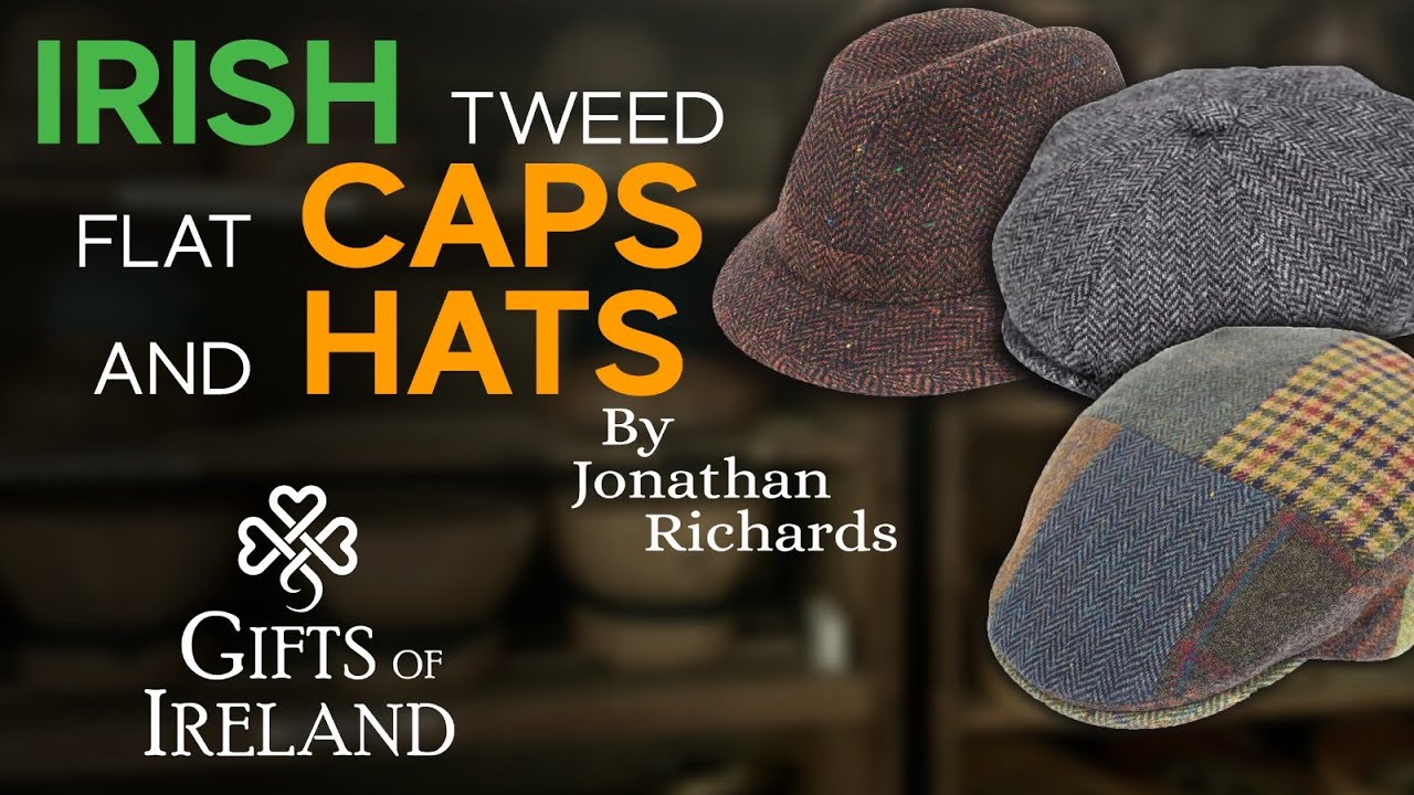 Jonathan Richard hats | Newsboy Irish Hats - YouTube