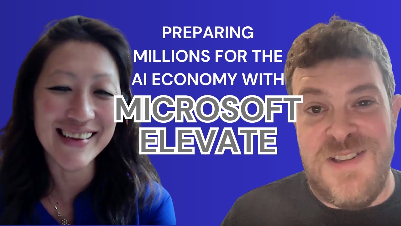 Microsoft Elevate and the Rise of Credentialed AI Talent Worldwide with Naria Santa Lucia