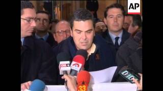 SPAIN: MADRID: PROTESTS AGAINST TWIN CAR BOMB ATTACK