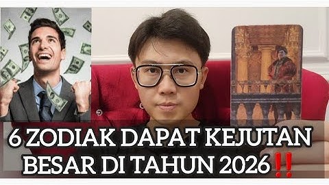 6 ZODIAK DAPAT KEJUTAN BESAR DI TAHUN 2026 ‼️