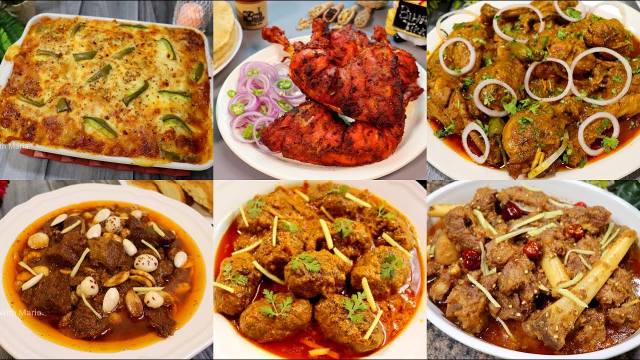 6 Dawat Dinner Recipes By Tasty Food With Maria