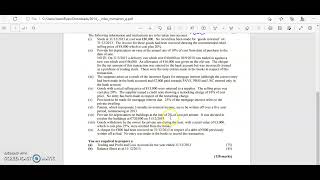 2014 - Mike McMahon - Sole trader – Depreciation of Buildings & Revaluation reserve