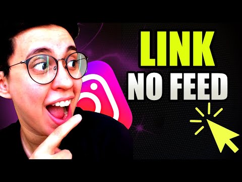 Vídeo: Como você envia um link no Instagram?