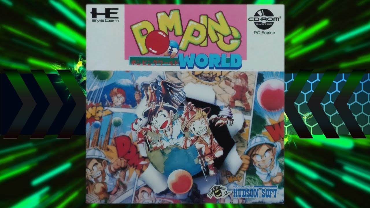 Pomping world (Pang) | PC-Engine (TurboGrafx-16) Playthrough