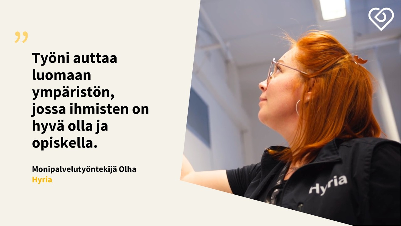 Olha löysi Hyriasta väylän suomalaiseen työelämään 💙 