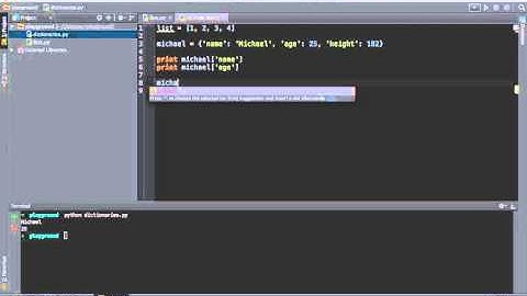 Section 02 - Lesson 16: Dictionaries in Python