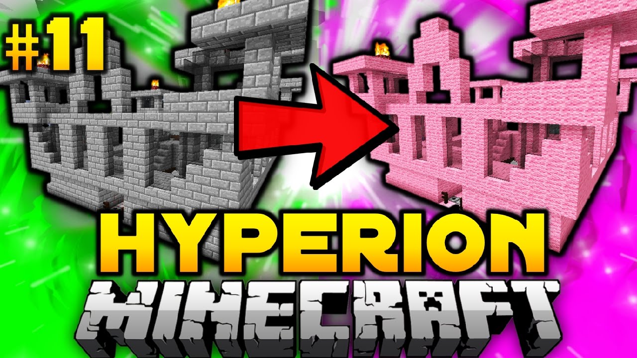 Das HAUS PINK FÄRBEN?! - Minecraft Hyperion #11 [Deutsch ...