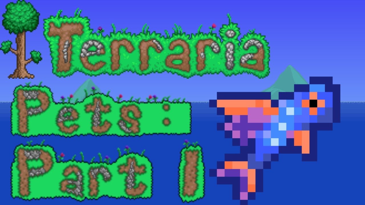 Terraria Pets!Part1 I The Zephyr Fish YouTube