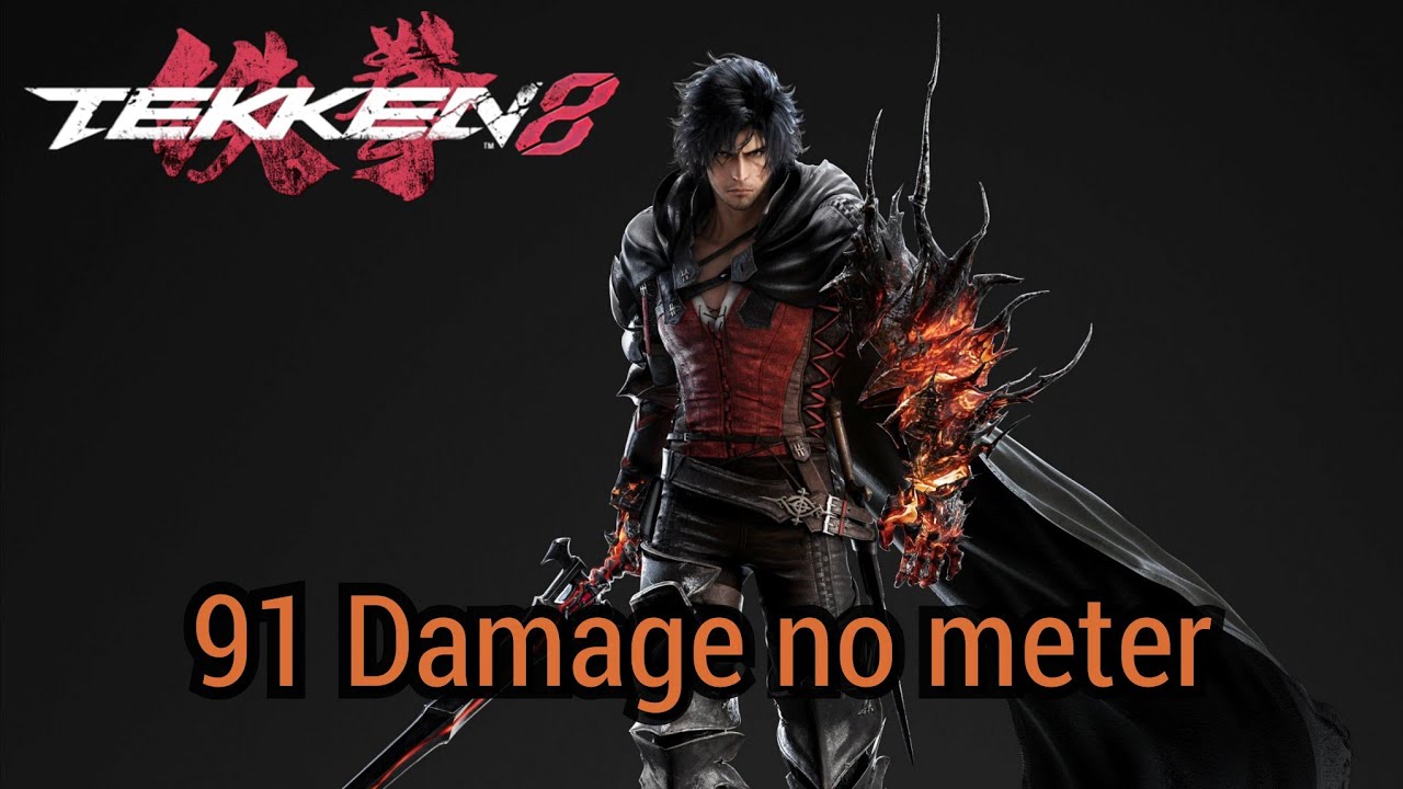Tekken 8 - Clive Rosfield 91 damage combo no meter
