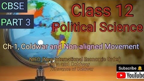 Class 12//Political Science// Ch-1, Coldwar and Non-aligned Movement// PART 3// #apeducation_hub