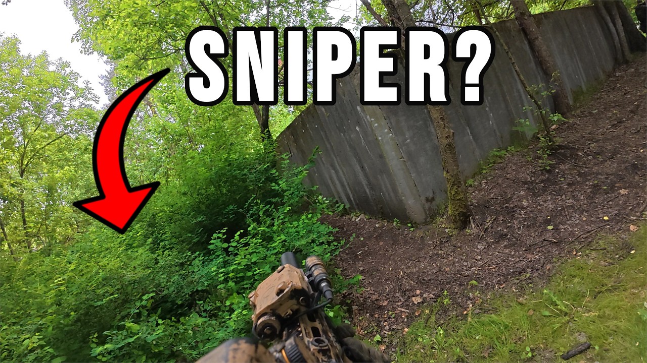 Sniper direkt neben uns? Airsoft in alter NVA Kaserne. 