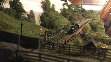 Yorkshire Dales Model Railway - First Trains of Spring