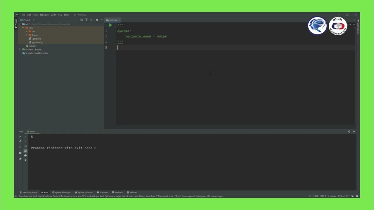Variables in Python ...www.nsteducation.comwww.drbospacex.com - YouTube