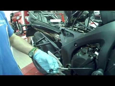YAMAHA FZ6 tutorial installazione modulo d'anticipo by RUBY MOTO CARPI